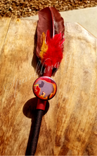 Load image into Gallery viewer, "Pride of Africa" African Elephant Faux Feather Pen