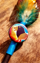 Load image into Gallery viewer, "Pride of Africa" African Lion Faux Feather Pen