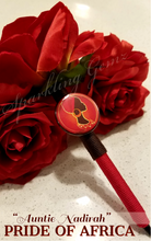 Load image into Gallery viewer, "Pride of Africa" Queen Nadira Faux Flower Pen