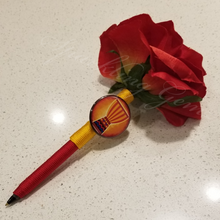 Load image into Gallery viewer, "Pride of Africa" African Chalice Faux Flower Pen