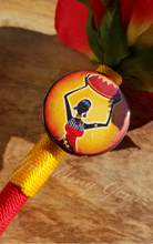 Load image into Gallery viewer, "Pride of Africa" Queen Naila Faux Flower Pen