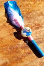 Load image into Gallery viewer, "Sandee" Sweet Dreams Faux Feather Pen