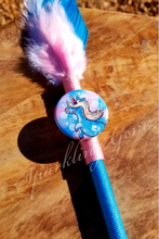 Load image into Gallery viewer, "Sandee" Sweet Dreams Faux Feather Pen