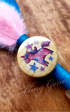 Load image into Gallery viewer, "Cotton Candi" Sweet Dreams Faux Feather Pen