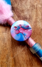 Load image into Gallery viewer, "Cotton Candi" Sweet Dreams Faux Feather Pen