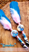 Load image into Gallery viewer, "Sandee" Sweet Dreams Faux Feather Pen