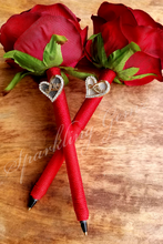 Load image into Gallery viewer, "Forever Love" Faux Flower Pen