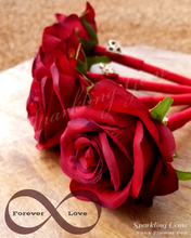 Load image into Gallery viewer, "Forever Love" Faux Flower Pen