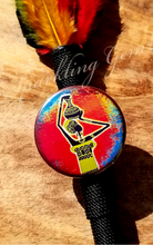 Load image into Gallery viewer, "Pride of Africa" Queen Masani Faux Feather Pen