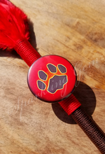 Load image into Gallery viewer, "Pride of Africa" Paw Print Faux Feather Pen