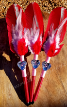 Load image into Gallery viewer, "Conversations" Faux Feather Pen