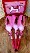 Load image into Gallery viewer, "Conversations" Faux Feather Pen