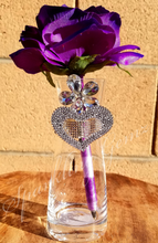 Load image into Gallery viewer, "Fancy Heart" Pen Holder