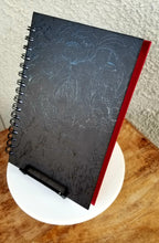 Load image into Gallery viewer, "Red Bottom" Handmade Journal