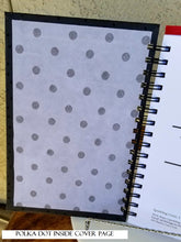 Load image into Gallery viewer, "Red Bottom" Handmade Journal