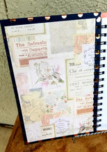 Load image into Gallery viewer, "Indigo Chic" Handmade Journal