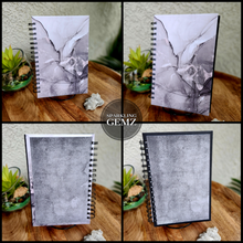 Load image into Gallery viewer, &quot;Monochrome&quot; Handmade Notebook
