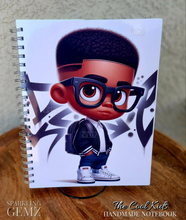 Load image into Gallery viewer, &quot;The Cool Kids ~ Boys&quot; Handmade Subject Notebook
