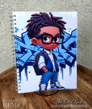 Load image into Gallery viewer, &quot;The Cool Kids ~ Boys&quot; Handmade Subject Notebook
