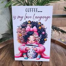 Load image into Gallery viewer, &quot;Caffeine Queens&quot; Handmade Journal
