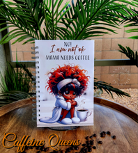 Load image into Gallery viewer, &quot;Caffeine Queens&quot; Handmade Journal
