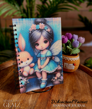 Load image into Gallery viewer, &quot;Whimsical Fairies&quot; Handmade Journal
