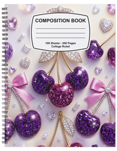 Load image into Gallery viewer, "Luxe" Handmade Subject Notebook
