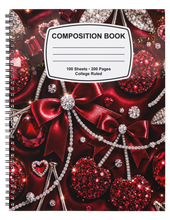Load image into Gallery viewer, "Luxe" Handmade Subject Notebook
