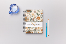 Load image into Gallery viewer, "Boho" Handmade Subject Notebook
