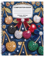 Load image into Gallery viewer, "Luxe" Handmade Subject Notebook
