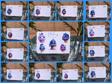 Load image into Gallery viewer, "Blueberry Ice Cream" Handmade Desk Calendar
