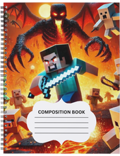 Load image into Gallery viewer, "The Overworld" Handmade Subject Notebook
