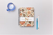 Load image into Gallery viewer, "Boho" Handmade Subject Notebook
