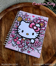 Load image into Gallery viewer, &quot;Hello Kitty&quot; Handmade Subject Notebook
