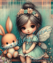 Load image into Gallery viewer, &quot;Whimsical Fairies&quot; Handmade Journal
