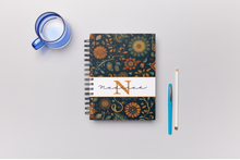 Load image into Gallery viewer, "Boho" Handmade Subject Notebook
