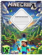 Load image into Gallery viewer, "The Overworld" Handmade Subject Notebook
