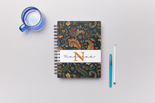 Load image into Gallery viewer, "Boho" Handmade Subject Notebook
