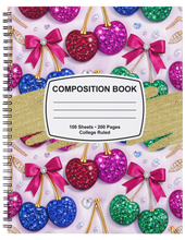 Load image into Gallery viewer, "Luxe" Handmade Subject Notebook
