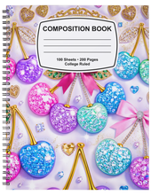 Load image into Gallery viewer, "Luxe" Handmade Subject Notebook
