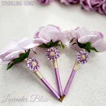 Load image into Gallery viewer, &quot;Lavender Bliss&quot; Faux Flower Pen
