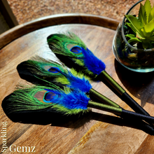 Load image into Gallery viewer, &quot;Natural Mystic&quot; Faux Feather Pen
