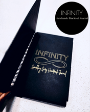 Load image into Gallery viewer, &quot;Infinity&quot; Handmade Blackout Journal
