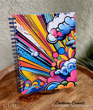 Load image into Gallery viewer, &quot;Cartoon Comics~ Boom&quot; Handmade Subject Notebook
