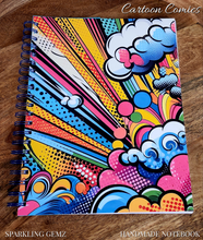 Load image into Gallery viewer, &quot;Cartoon Comics~ Boom&quot; Handmade Subject Notebook
