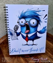 Load image into Gallery viewer, &quot;Funny Birds&quot; Handmade Subject Notebook
