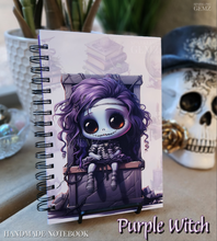 Load image into Gallery viewer, &quot;Spooky Series&quot; Handmade Notebook
