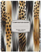 Load image into Gallery viewer, "Black &amp; Bold" Handmade Subject Notebook

