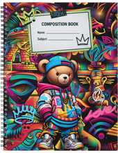 Load image into Gallery viewer, "Design District" Handmade Subject Notebook
