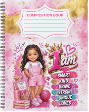 Load image into Gallery viewer, "I Am ~ Girls" Handmade Subject Notebook
